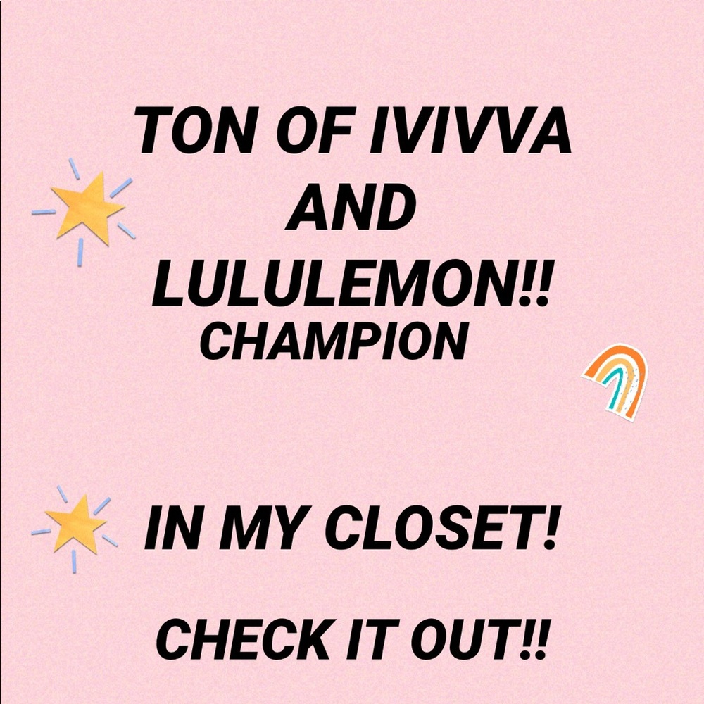TON OF NAME BRAND STUFF IN MY CLOSET